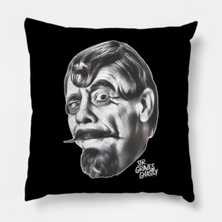 Sir Graves Ghastly -- Horror Host Pillow