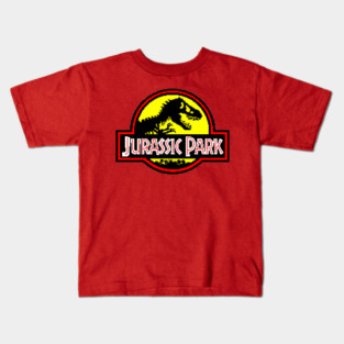 8-Bit Jurassic Park Kids T-Shirt