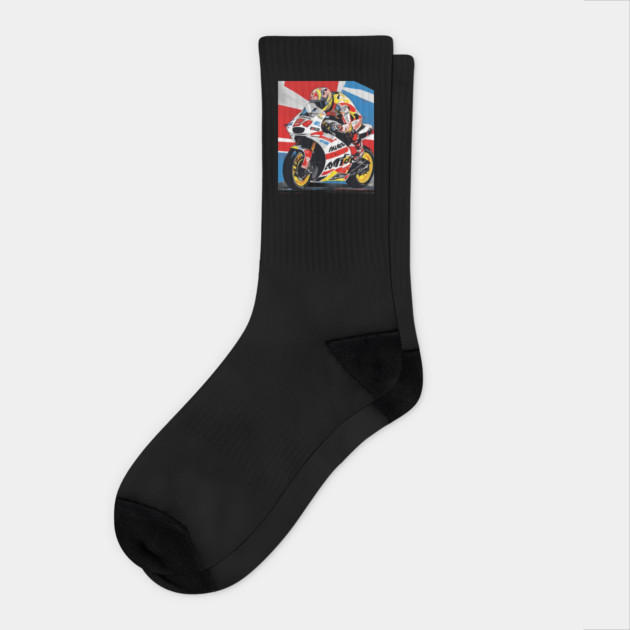 Motorcycle Socks by animegirlnft