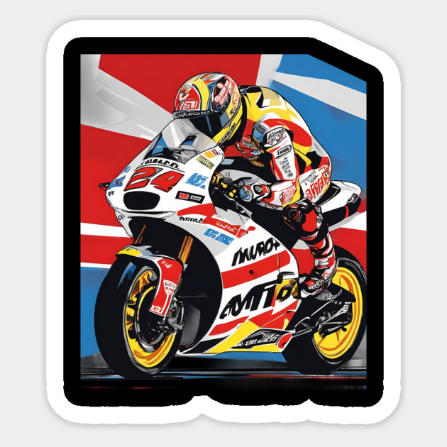 Motorcycle Sticker by animegirlnft