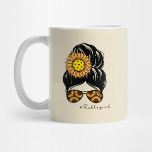 Pickleball girl, pickleball woman, pickleball player Mug