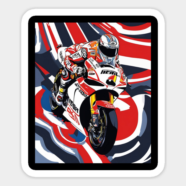 Motorbike Magnet by animegirlnft