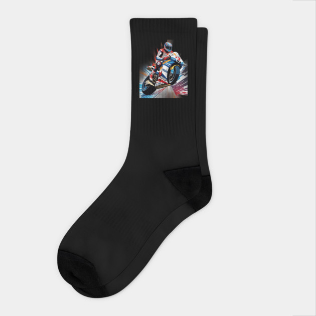Motocross Socks by animegirlnft