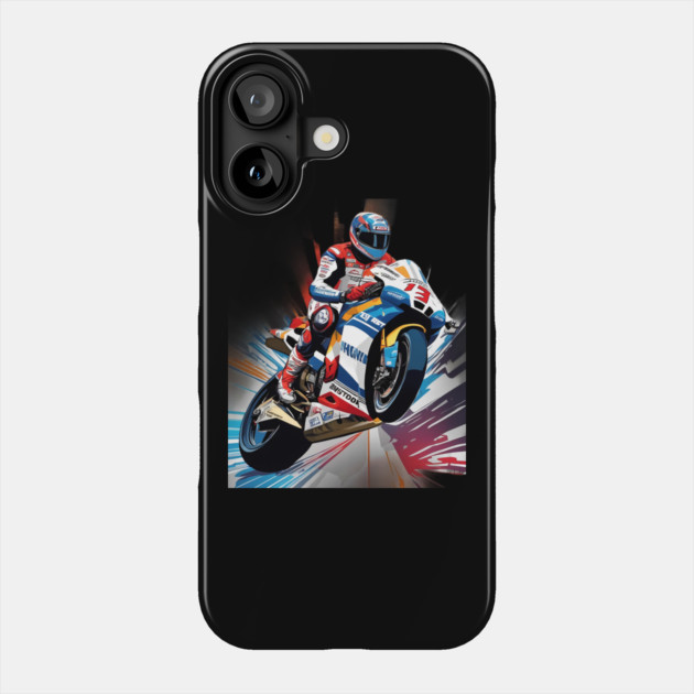 Motocross Phone Case by animegirlnft