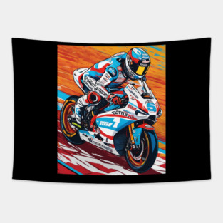 Motorcycle Club Tapestry