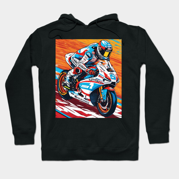 Motorcycle Club Hoodie by animegirlnft