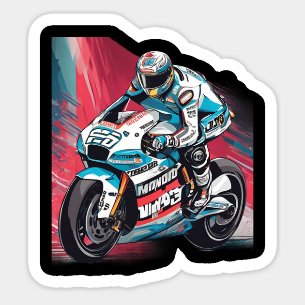 Motorcycle Racing Sticker by animegirlnft