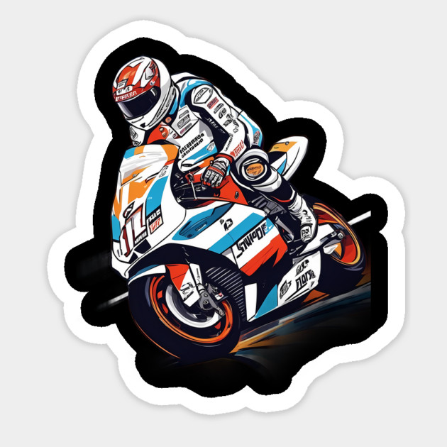 Motorbike Racing Sticker by animegirlnft