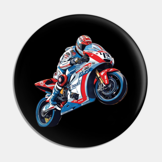 Moto Racing Pin by animegirlnft
