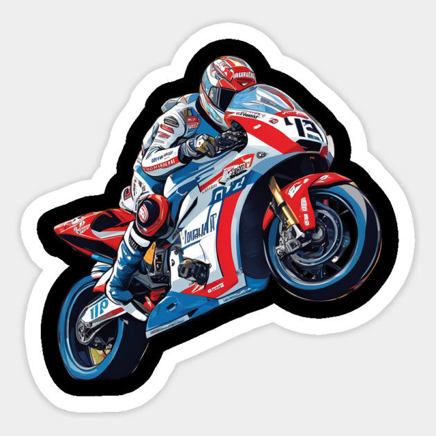 Moto Racing Magnet by animegirlnft