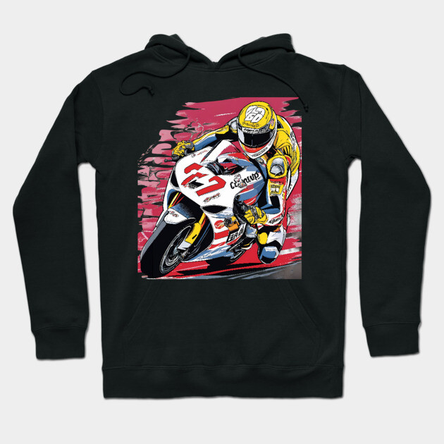Racer Motorsport Hoodie by animegirlnft