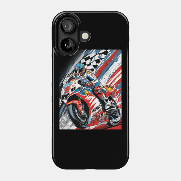 Fast Motor Bikes Phone Case by animegirlnft