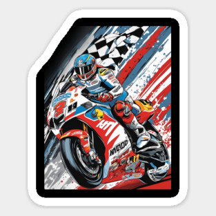 Fast Motor Bikes Sticker