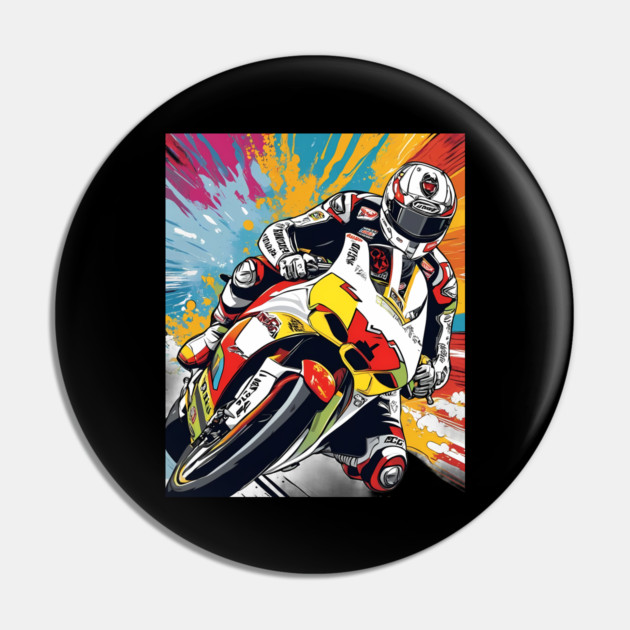 Moto Motorbike Motorcycle Pin by animegirlnft