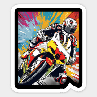 Moto Motorbike Motorcycle Sticker