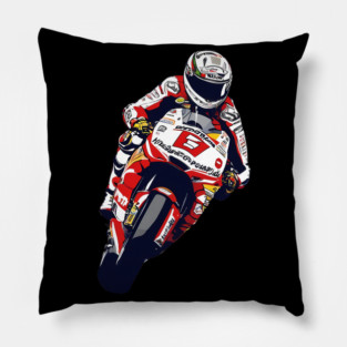 Motorbike Driver Pillow