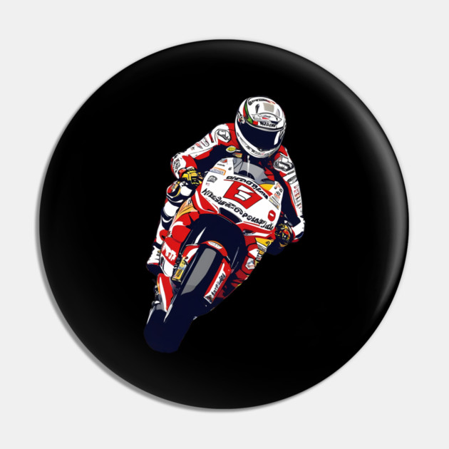 Motorbike Driver Pin by animegirlnft
