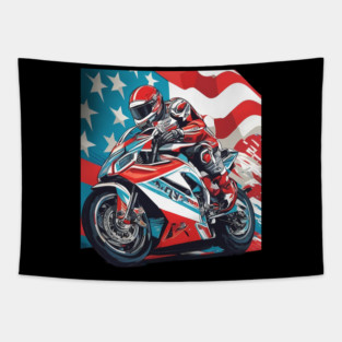 Motorsport Driver Tapestry