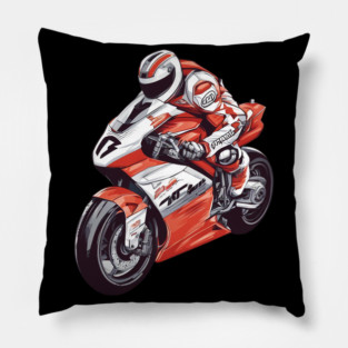 Motorcycles Biker Lovers Pillow