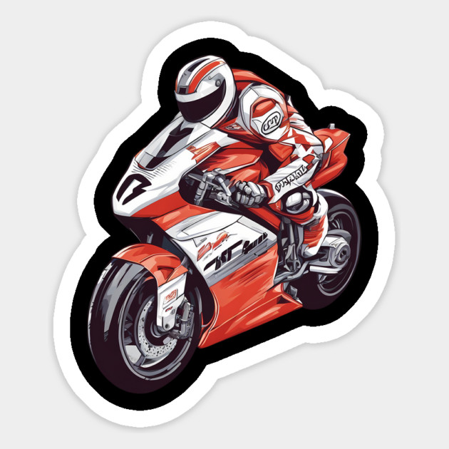 Motorcycles Biker Lovers Magnet by animegirlnft