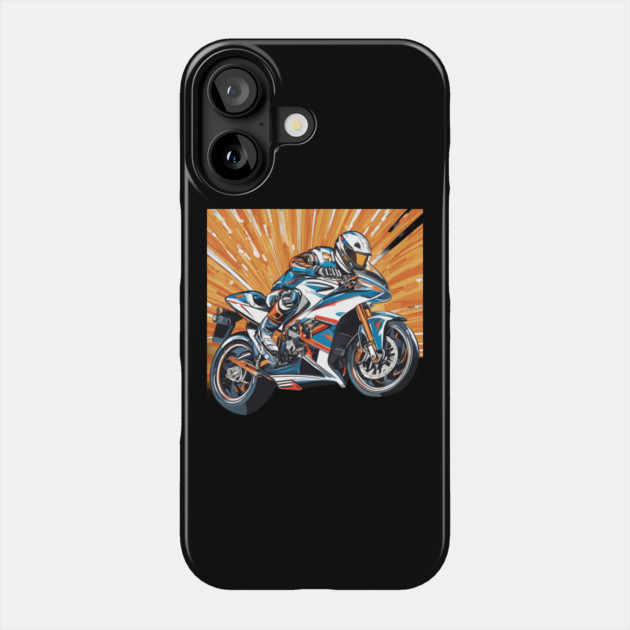 Motorcycling Phone Case by animegirlnft