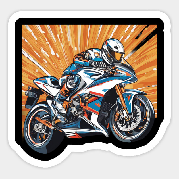 Motorcycling Sticker by animegirlnft