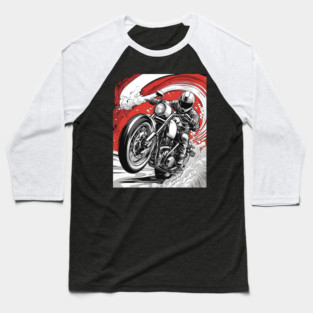 Motobiker Life Baseball T-Shirt