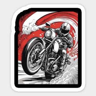 Motobiker Life Sticker