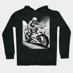Biker Motorcycle Hoodie