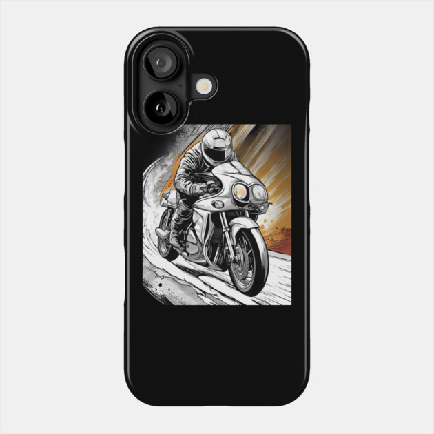 Motobikers Phone Case by animegirlnft