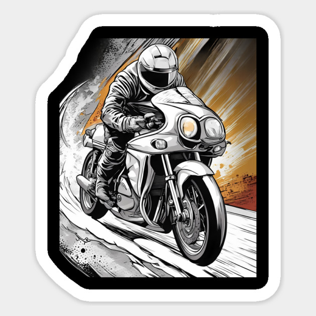 Motobikers Sticker by animegirlnft