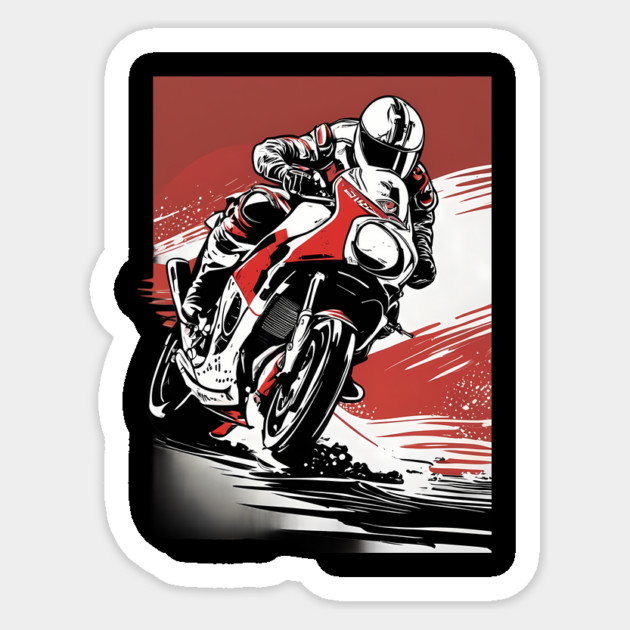 Moto Biker Club Sticker by animegirlnft