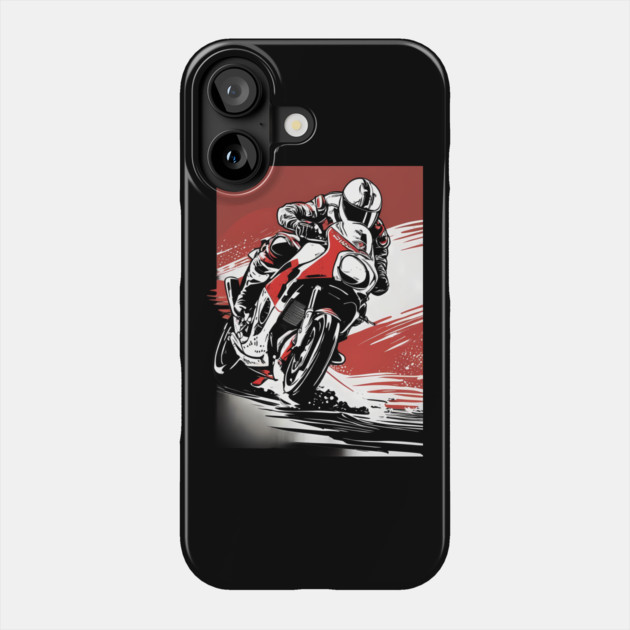 Moto Biker Club Phone Case by animegirlnft