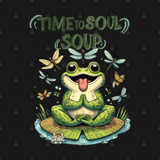 This My Yoga with funny Frog by JessArty