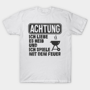 BBQ Barbecue Grill Smoke Present Pork Pig Chicken T-Shirt