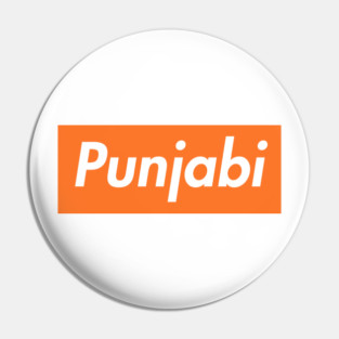 Punjabi Graphic Pin