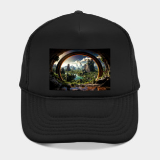 Abandoned Portal on an Alien World - Landscape Hat