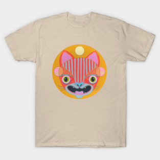 Orange Silly Scaredy Cat T-Shirt