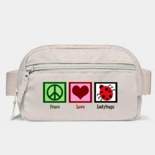 Peace Love Ladybugs Bag