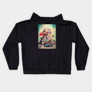 Who betrayed Quailman? Kids Hoodie