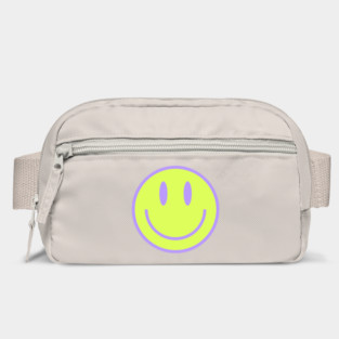 Smiley Face in Green Bag