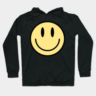 Smiley Face in Yellow Hoodie