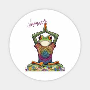 Frog Mandala Magnet