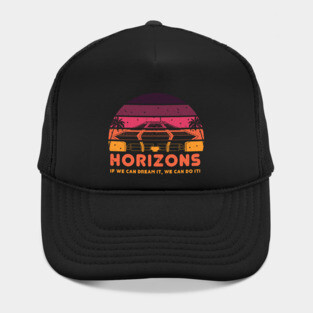 Horizons Theme Park Ride Hat