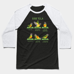 birb yoga - senegal parrot Baseball T-Shirt