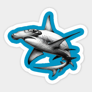 Hammerhead Shark Sticker