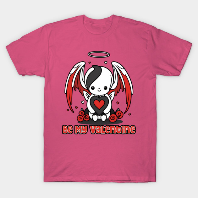 Lil Monster: Be My Valentine T-Shirt by WolfMerrik