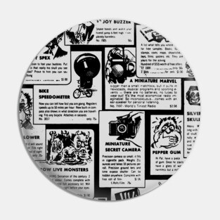 Comic Book Offers Pin