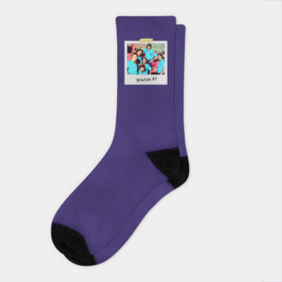 Firehouse Station 51 Emergency TV Show Socks
