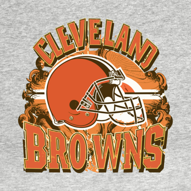 Cleveland browns Helmet design In vector by Nizar clothing store 